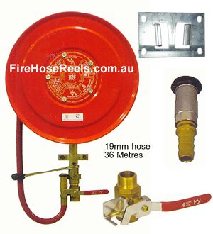Fire hose reel parts included